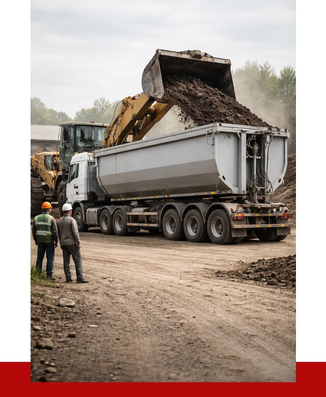 Аренда Тонар 40 тонн в Губахе от 6738 руб. в сутки | ПРОНЕРУДГбх