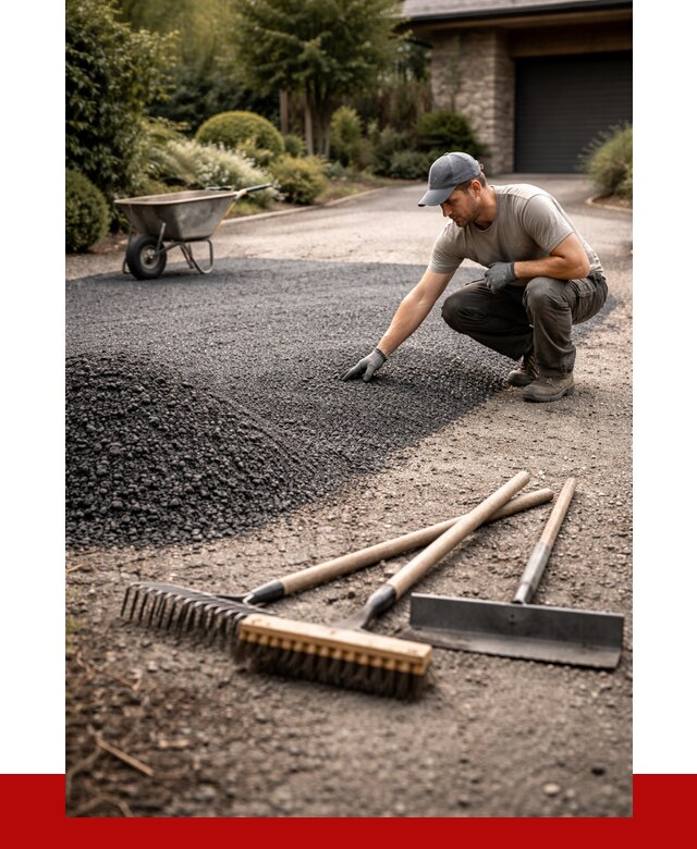 Асфальтовая крошка для двора в Губахе от 4354 р. | ПРОНЕРУДГбх